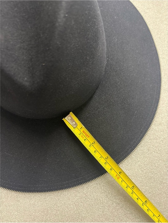 Vintage Mauser 100% Rabbit Hair Hillary Zipped Edge Fedora Hat Size M main image 6